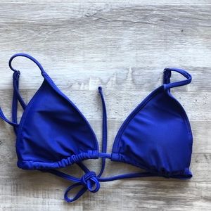 Blue(purple looking) bikini top